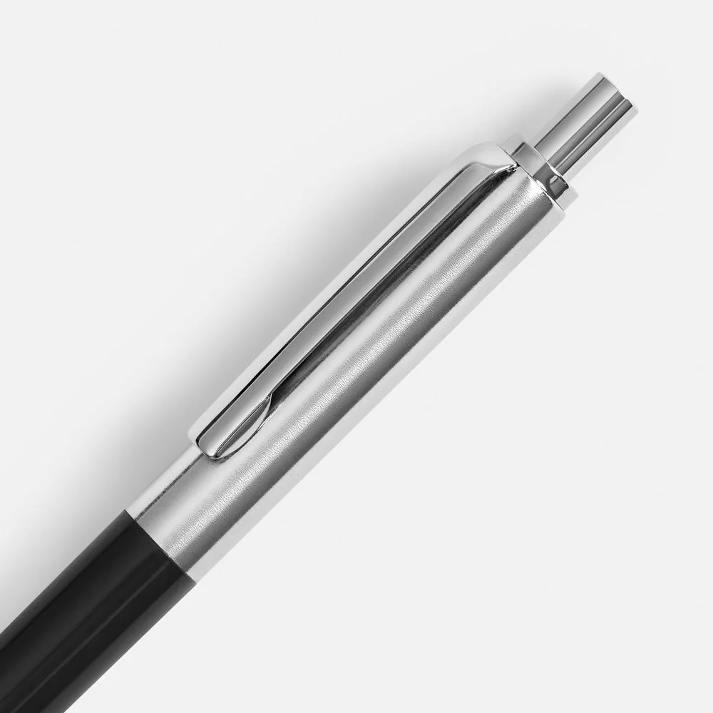 Ручка шариковая Popular черная - фото 3