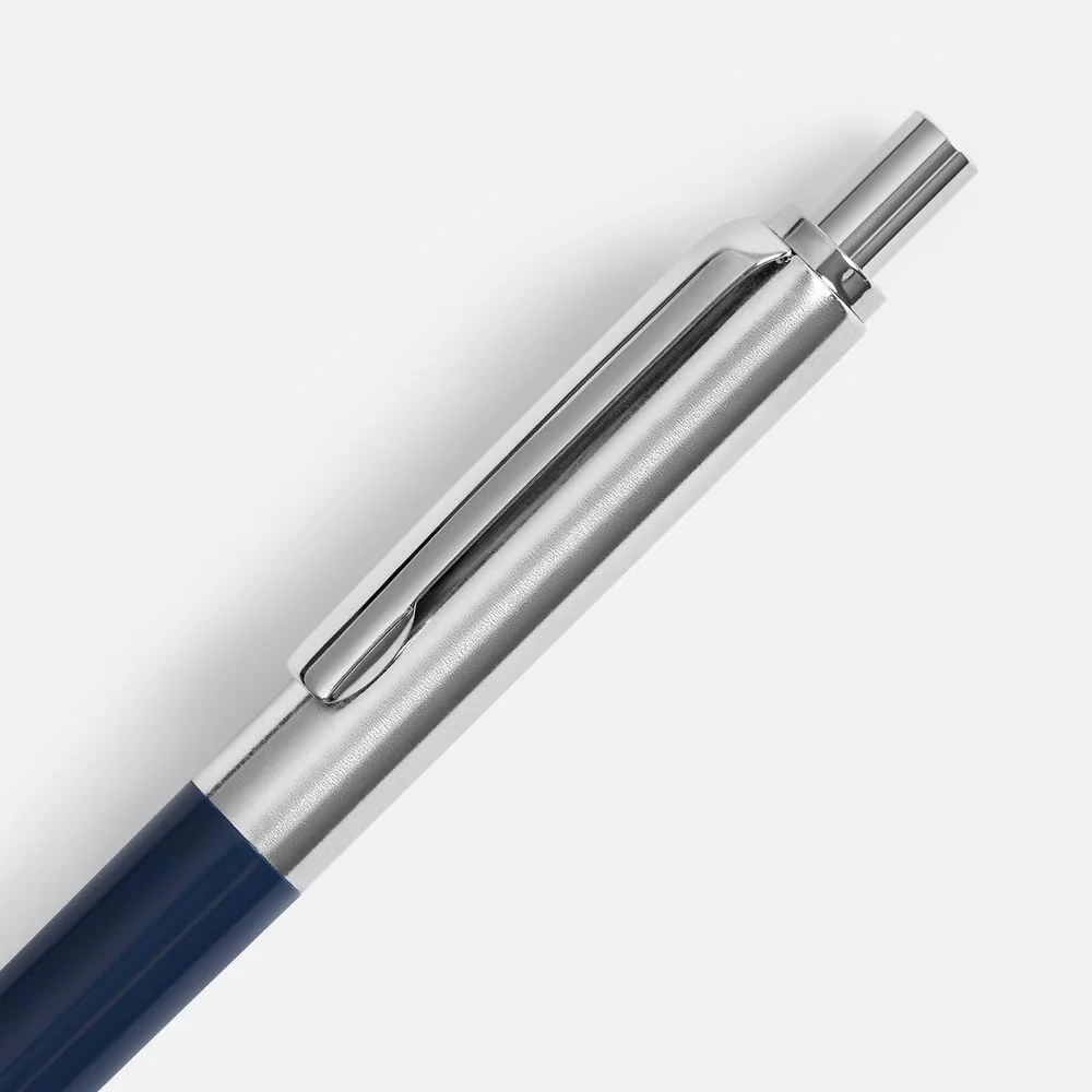 Ручка шариковая Popular синяя - фото 3