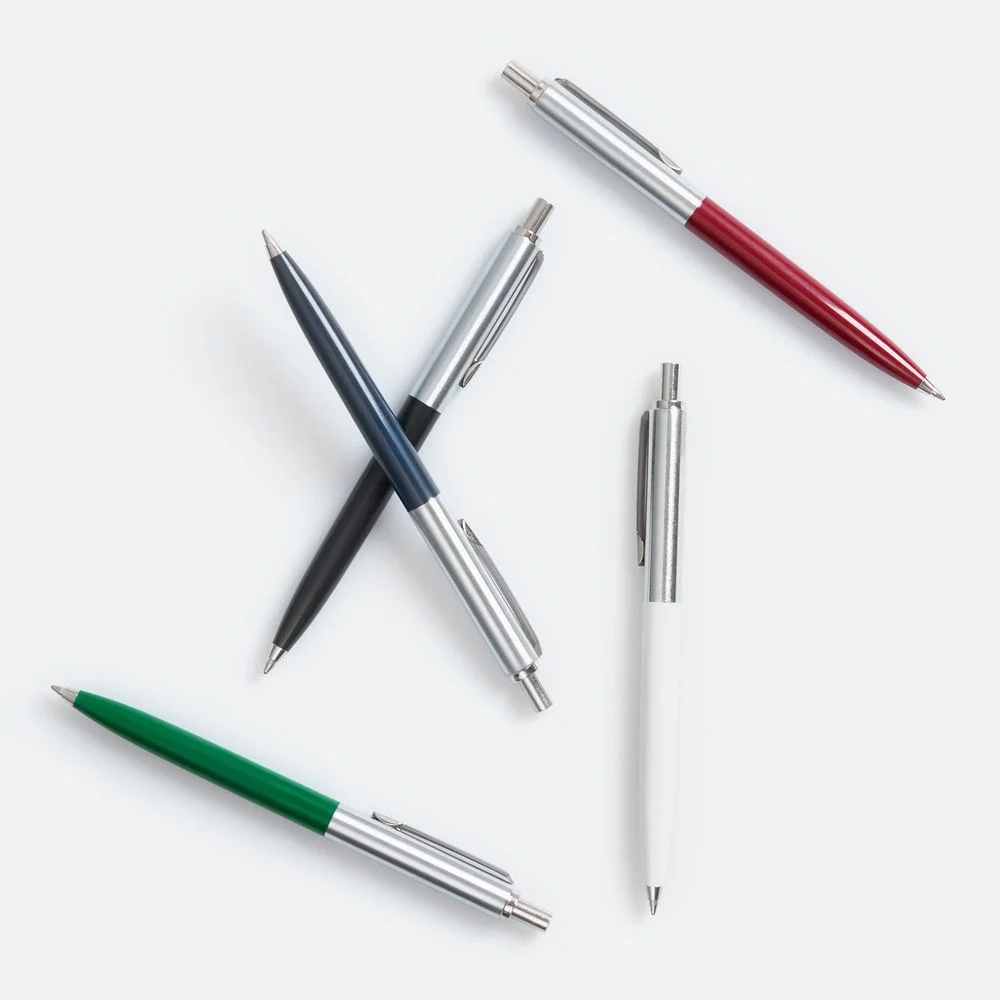 Ручка шариковая Popular зеленая - фото 4