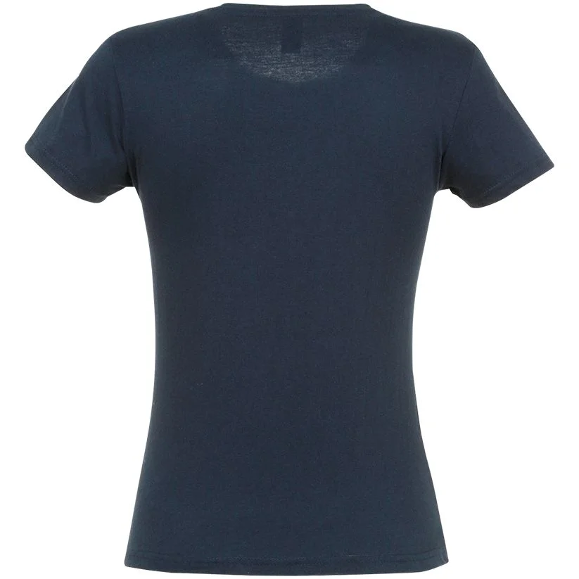Футболка женская Miss 150, темно-синяя (navy) - фото 2