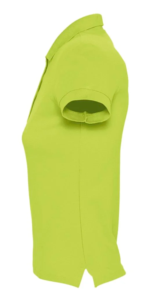 Рубашка поло женская Passion 170, зеленое яблоко - фото 3