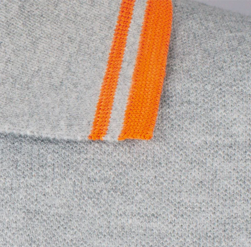 Рубашка поло женская Pasadena Women 200 с контрастной отделкой черная с зеленым - фото 4