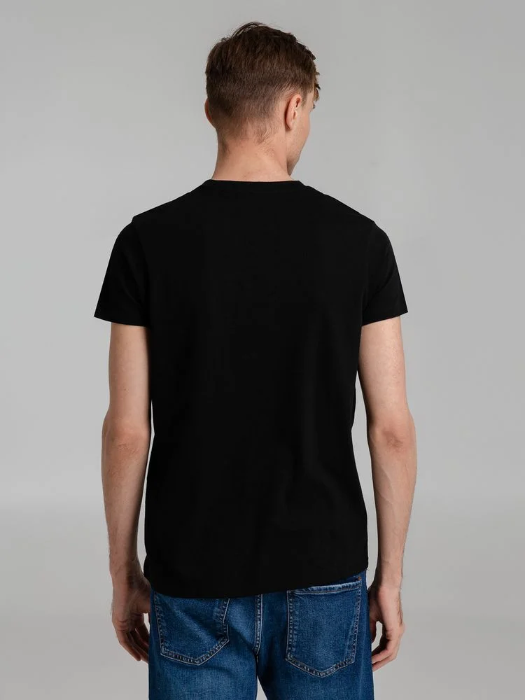Футболка мужская Regent Fit 150 черная - фото 7