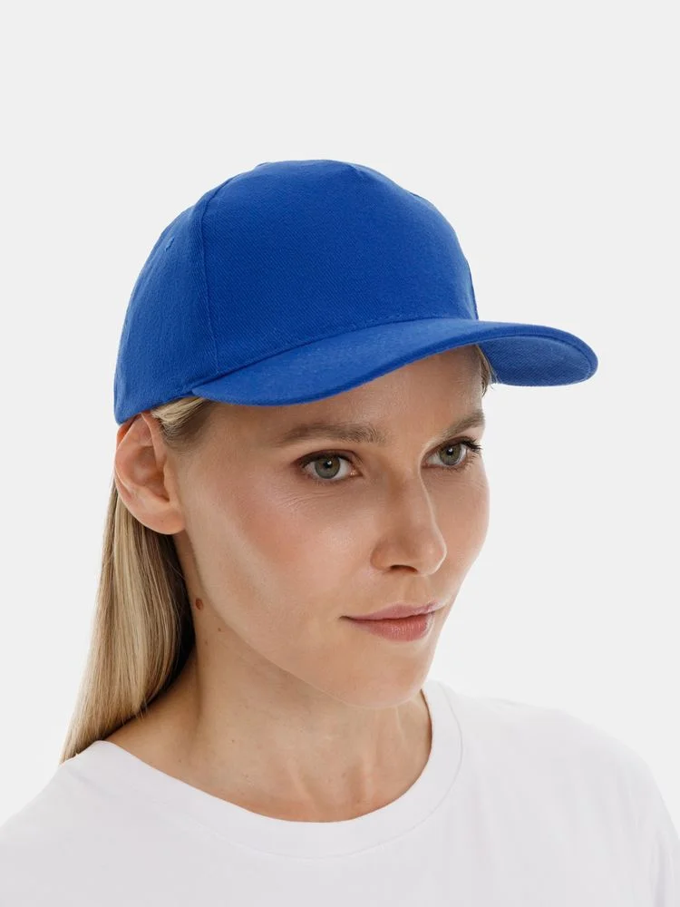 Бейсболка Long Beach, ярко-синяя - фото 5