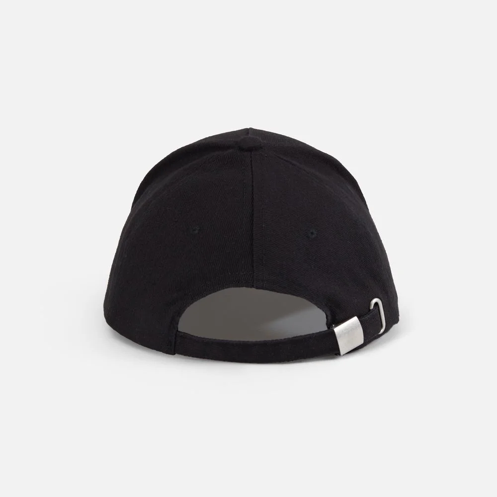 Бейсболка Long Beach, черная - фото 4
