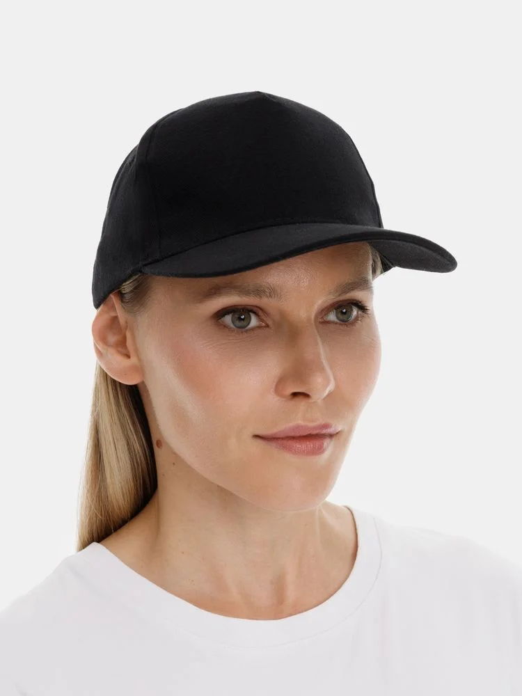 Бейсболка Long Beach, черная - фото 5