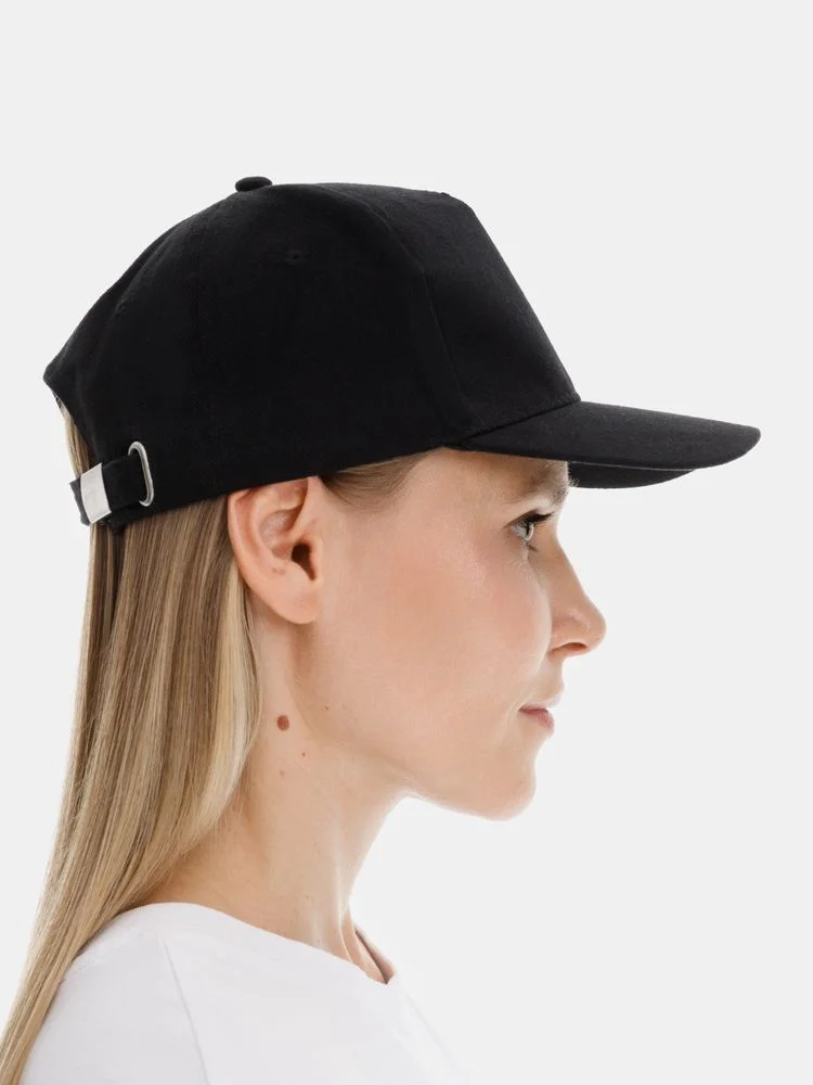 Бейсболка Long Beach, черная - фото 6