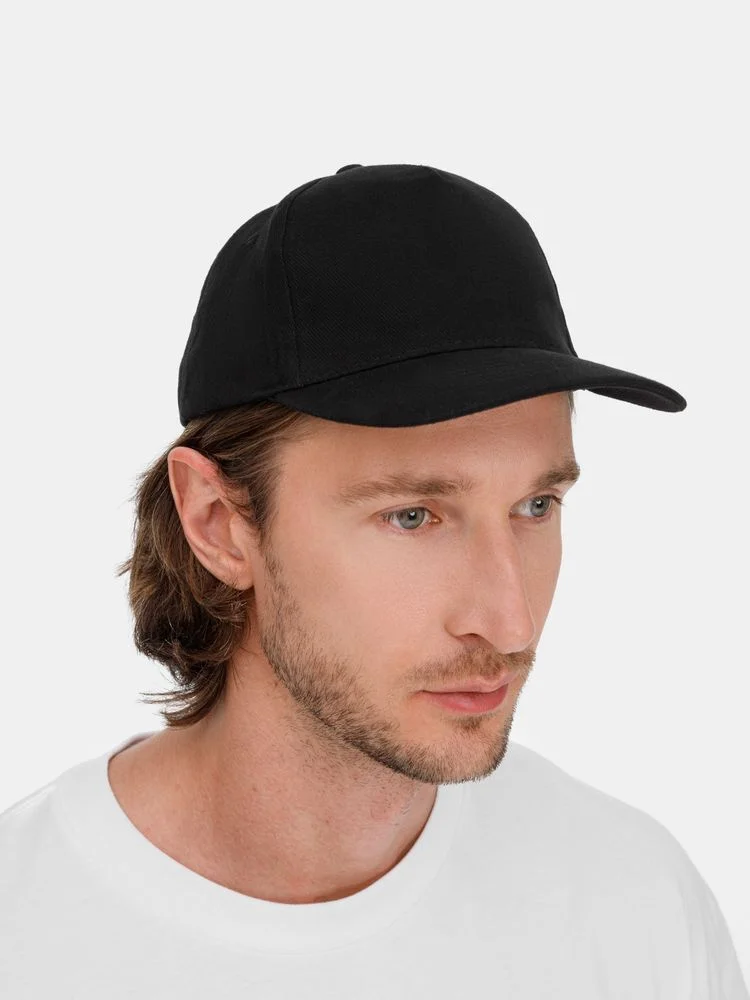 Бейсболка Long Beach, черная - фото 7