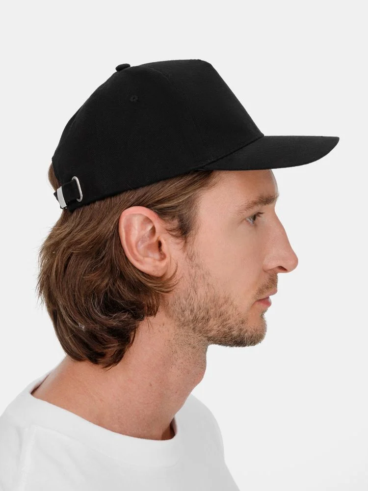 Бейсболка Long Beach, черная - фото 8