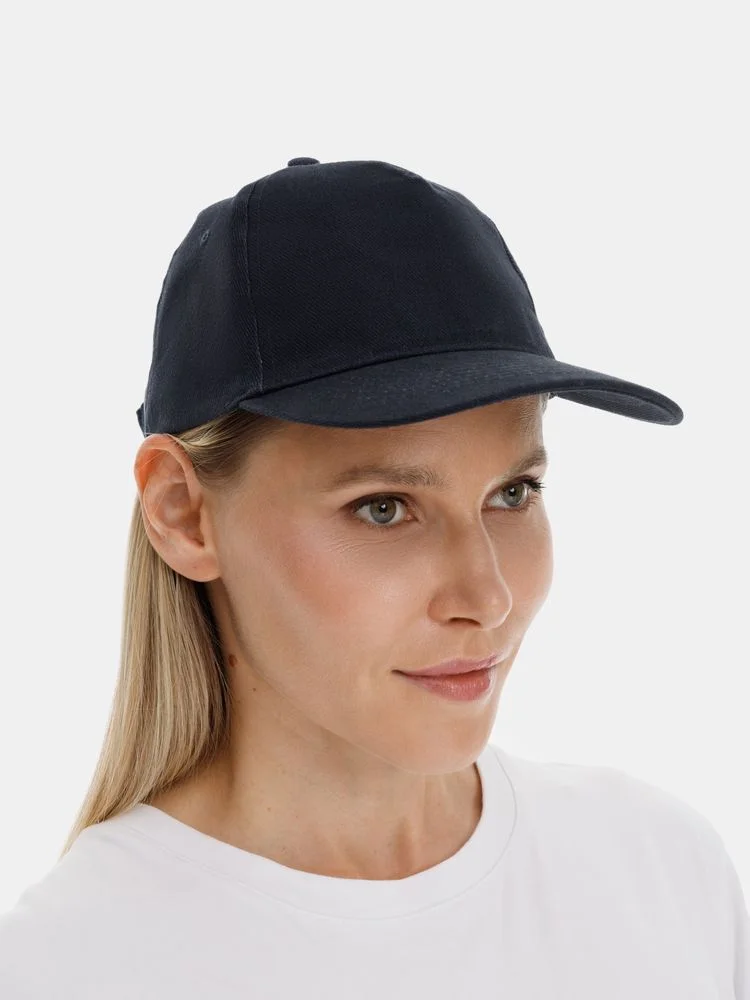 Бейсболка Long Beach, темно-синяя - фото 5