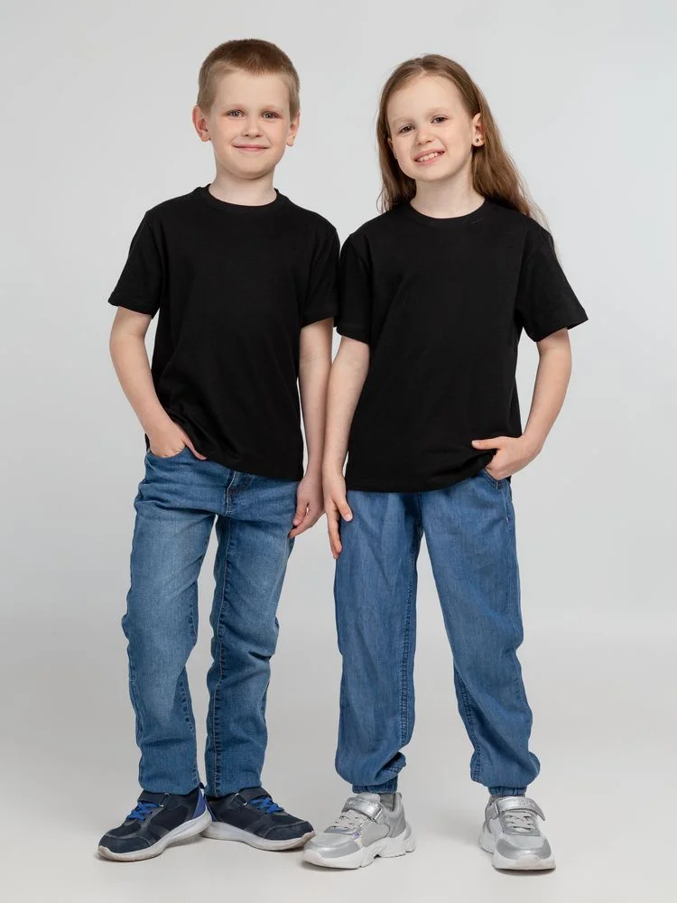 Футболка детская Regent Kids 150 черная - фото 7