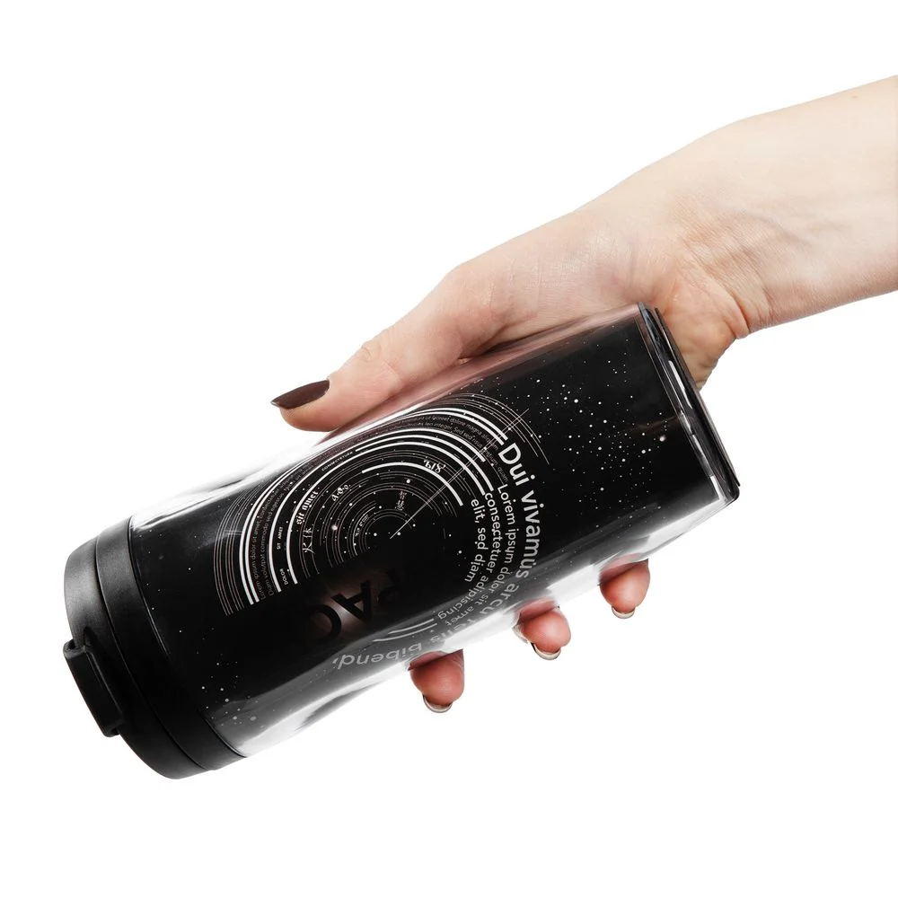 Термостакан Poster с черной крышкой - фото 4