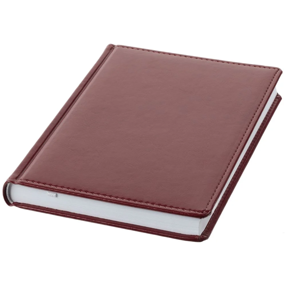 Ежедневник Nebraska, недатированный, бордовый - фото 2