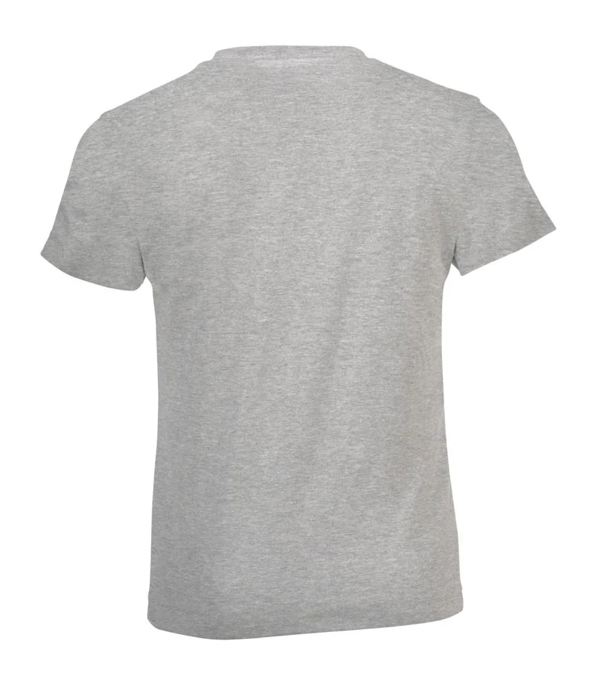 Футболка детская Regent Fit Kids, серый меланж - фото 2