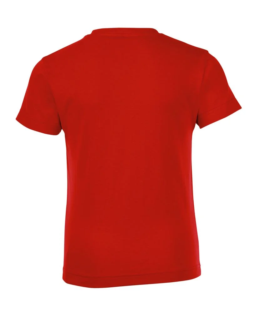 Футболка детская Regent Fit Kids красная - фото 3