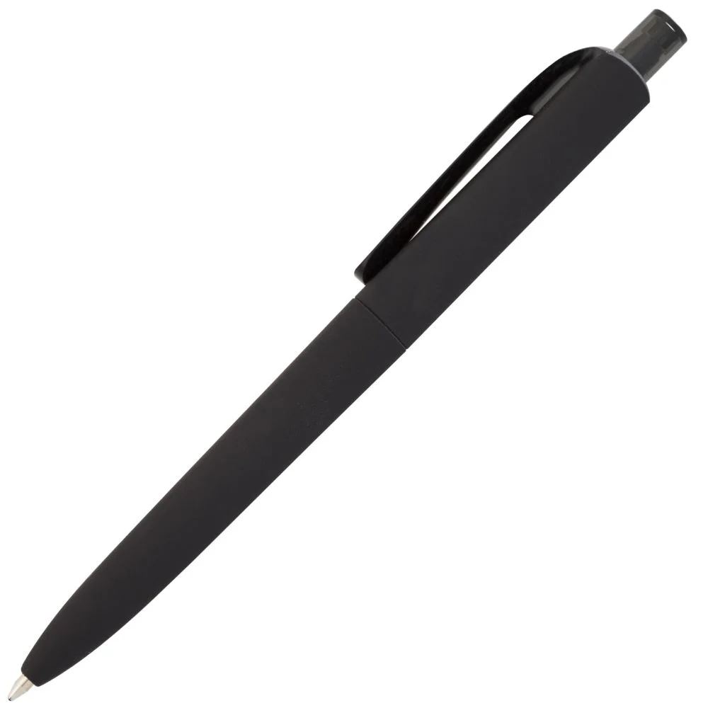 Ручка шариковая Prodir DS8 PRR-T Soft Touch черная - фото 3