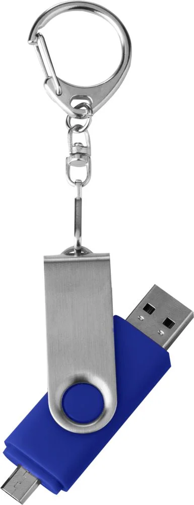 Флешка Double Twist 16 Гб синяя - фото 2