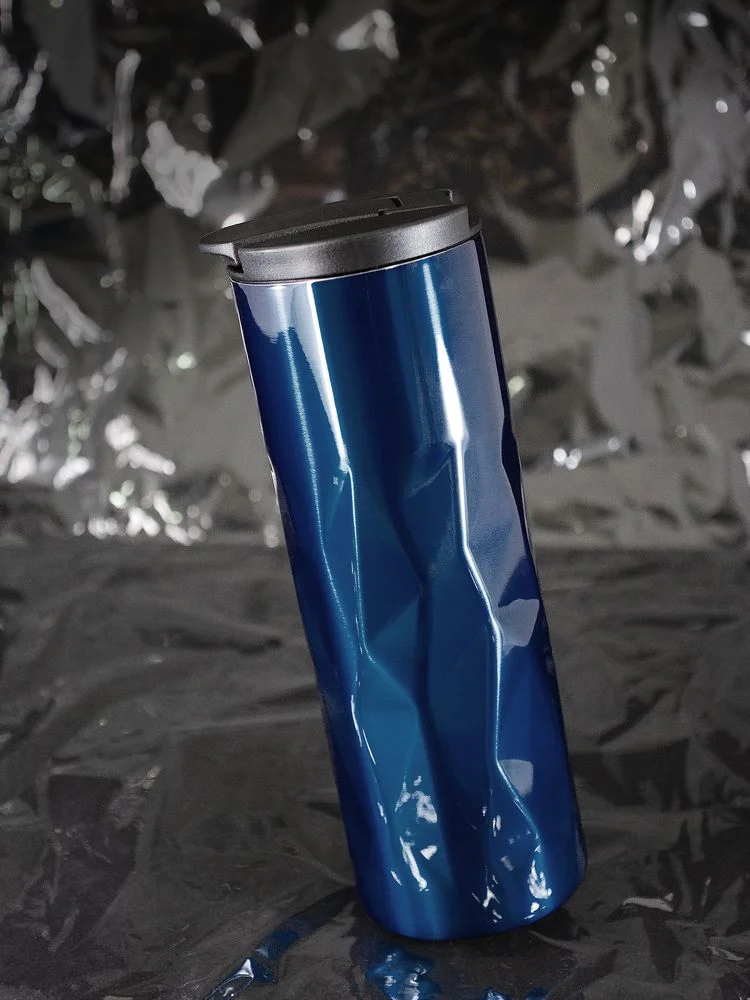 Термостакан Gems Black Sapphire, черный сапфир (синий) - фото 6