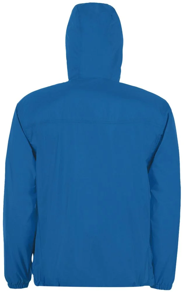 Ветровка Skate, ярко-синяя с неоново-желтым - фото 2
