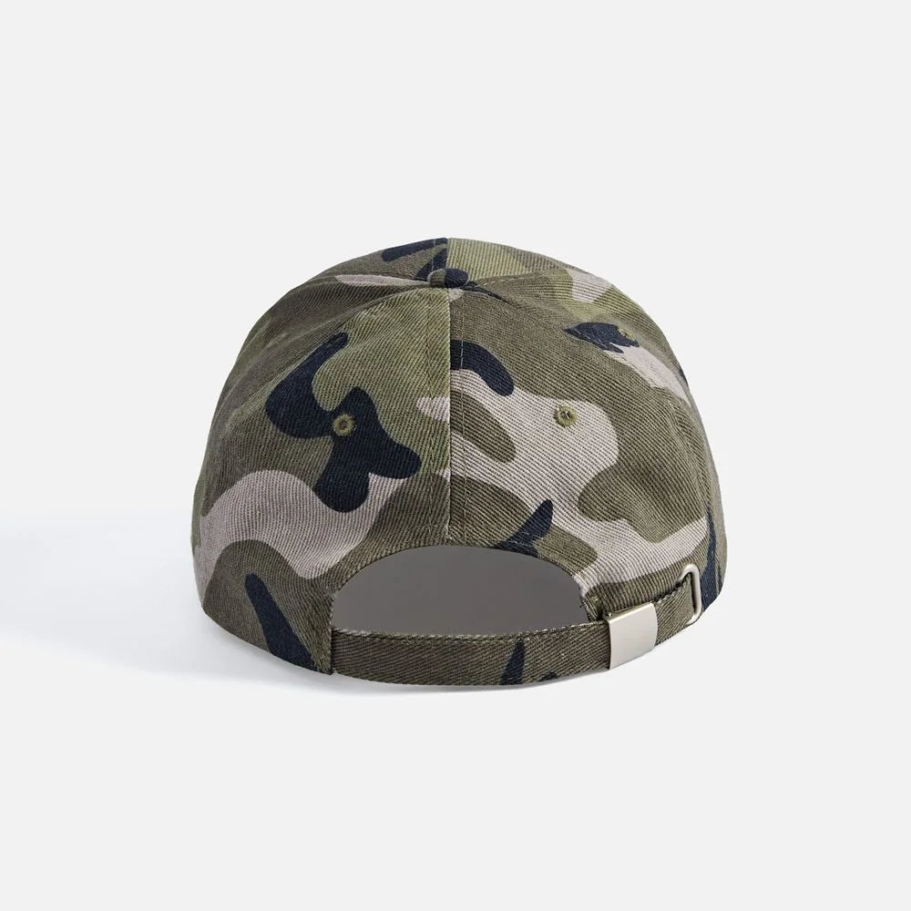 Бейсболка Buffalo зеленый камуфляж - фото 4