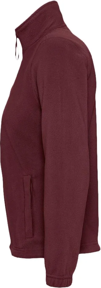 Куртка женская North Women бордовая - фото 3