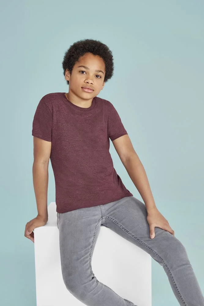 Футболка детская Regent Fit Kids бирюзовая - фото 4