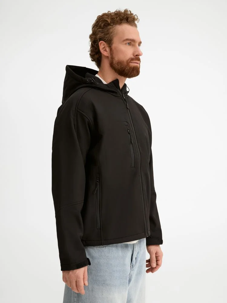 Куртка мужская с капюшоном Replay Men 340, черная - фото 5