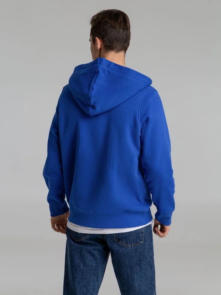 Толстовка унисекс на молнии Sherpa 280, ярко-синяя - фото 7