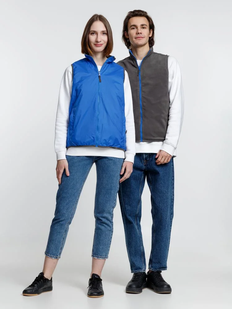 Жилет двусторонний Winner ярко-синий - фото 16