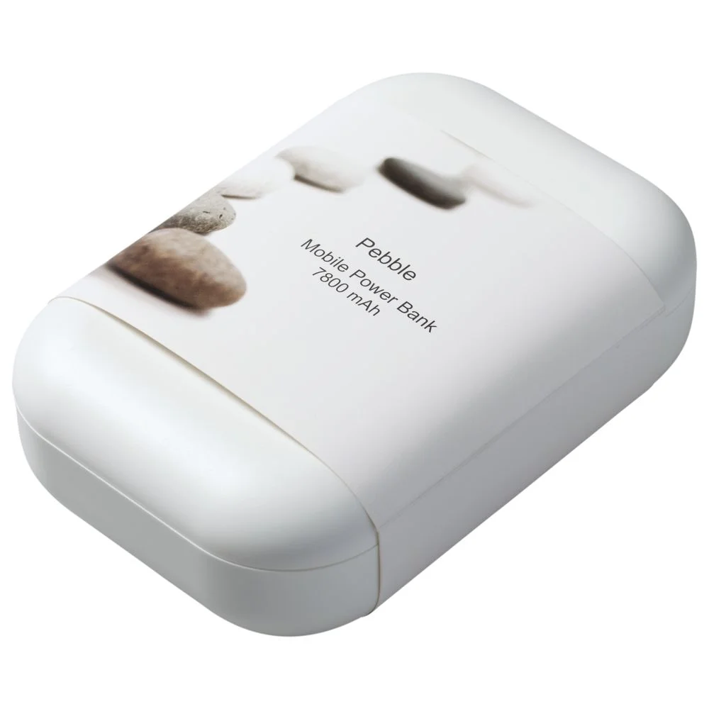 Внешний аккумулятор Pebble 7800 мАч, серо-синий - фото 10
