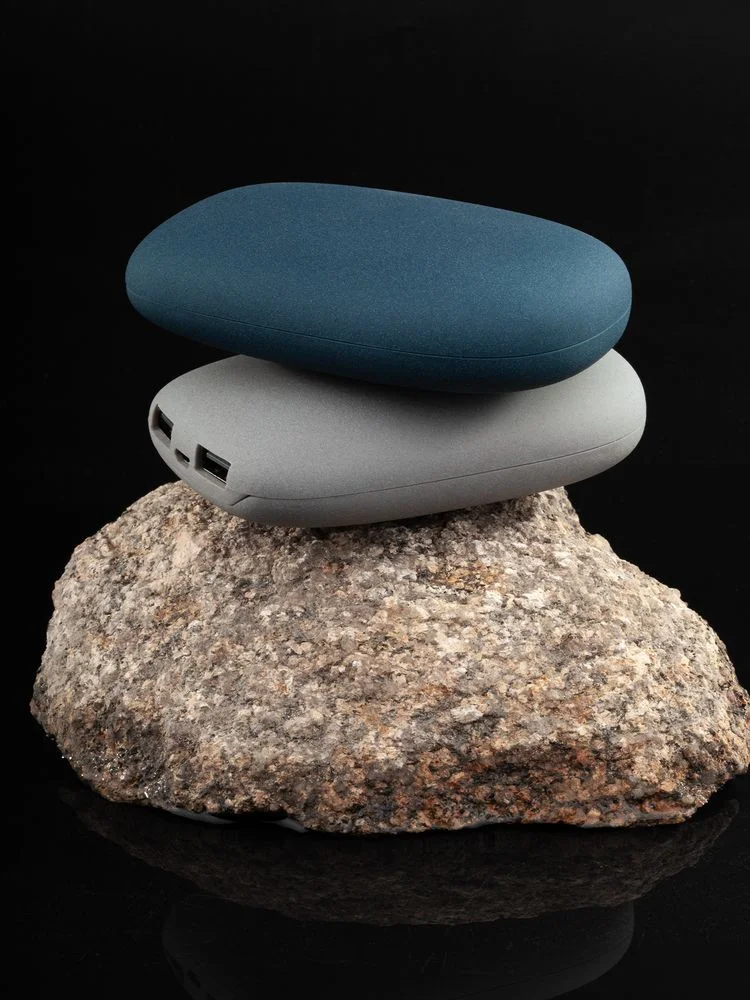 Внешний аккумулятор Pebble 7800 мАч, серо-синий - фото 9