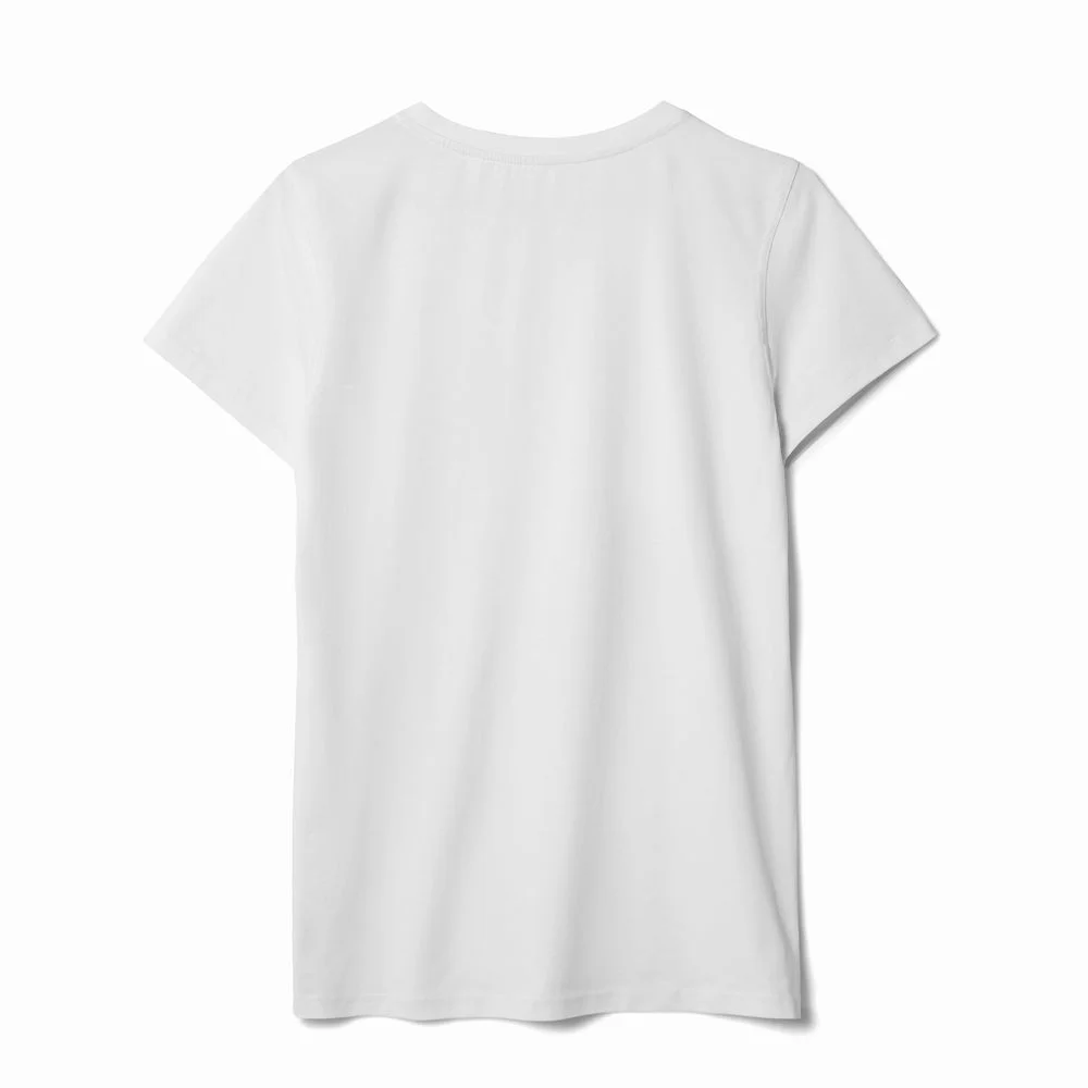 Футболка женская T-bolka Stretch Lady белая - фото 2