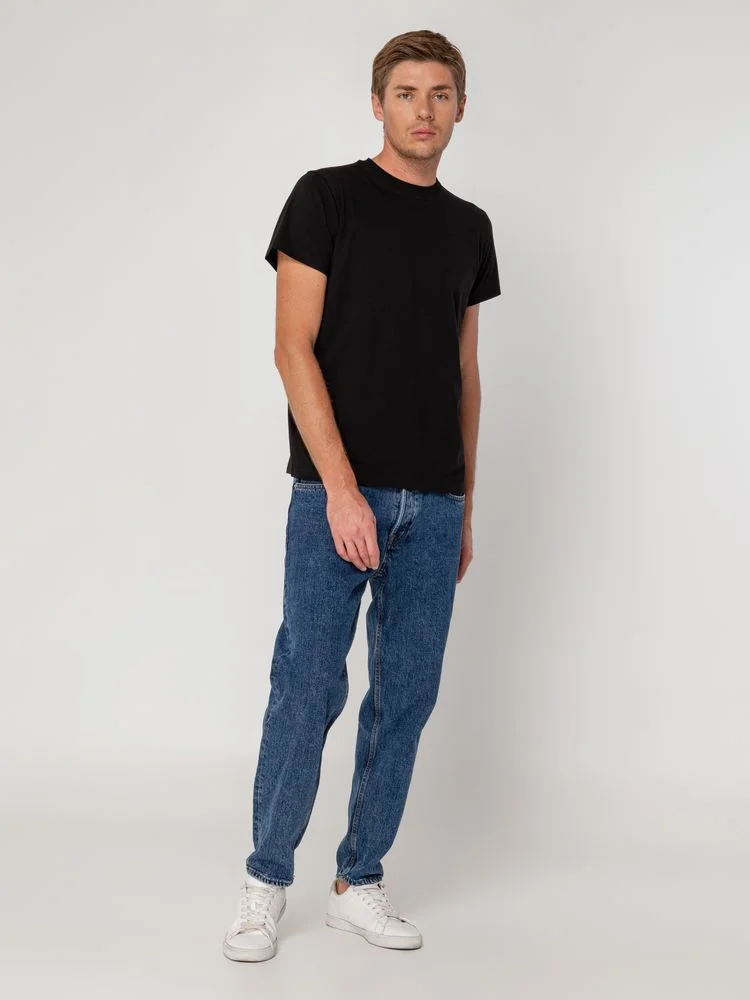 Футболка мужская T-bolka Stretch черная - фото 7