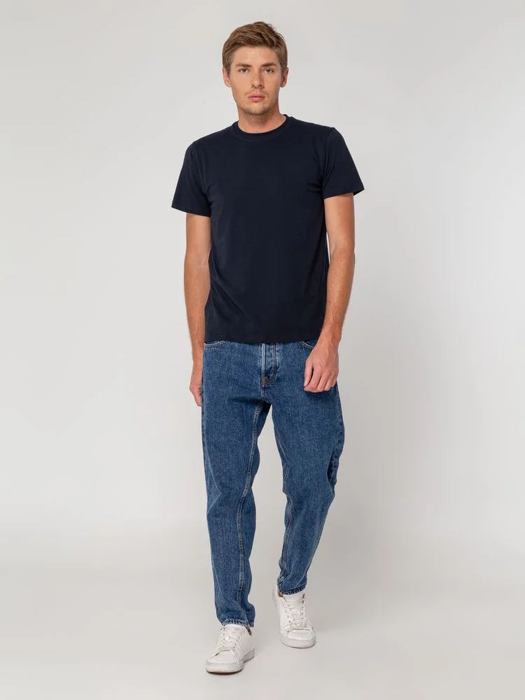 Футболка мужская T-bolka Stretch, темно-синяя - фото 7