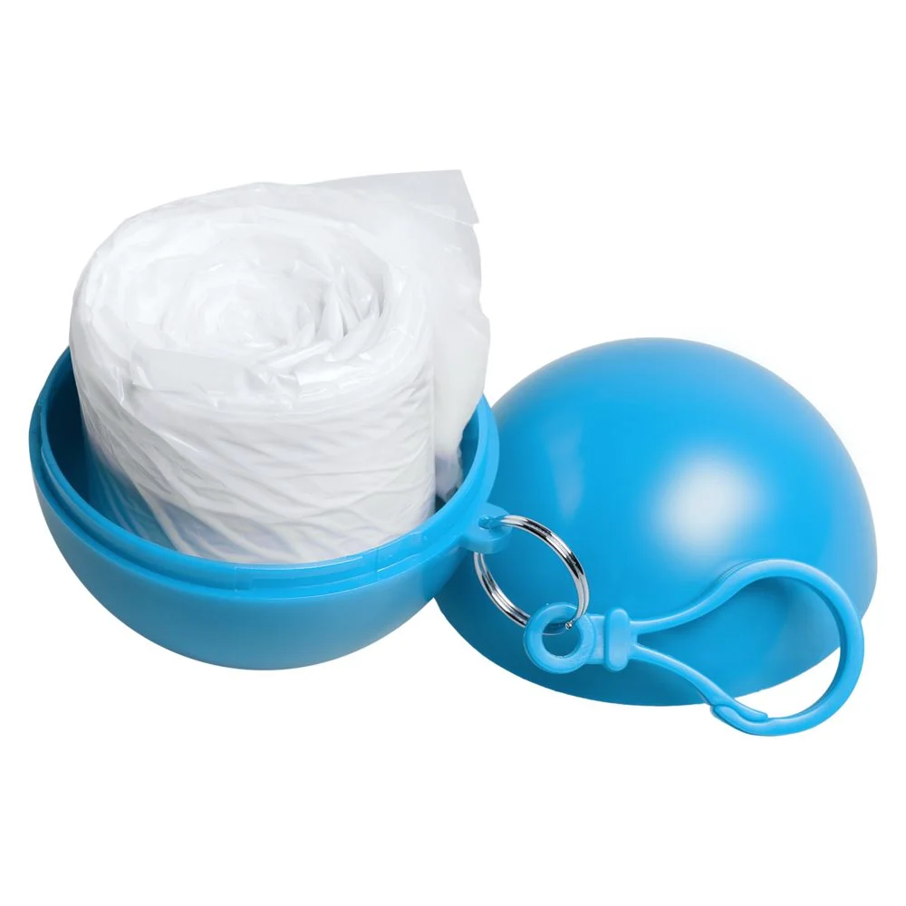 Дождевик в круглом футляре Nimbus, голубой - фото 2