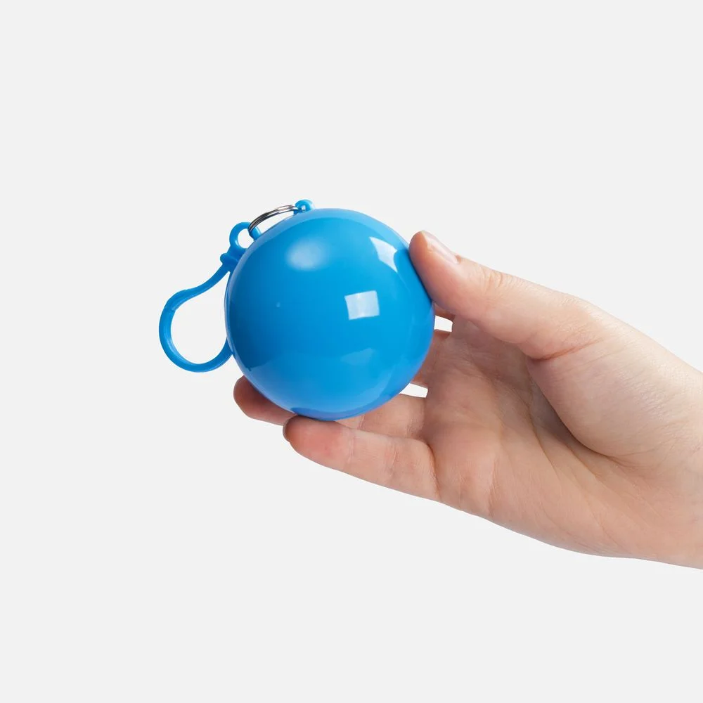 Дождевик в круглом футляре Nimbus, голубой - фото 3