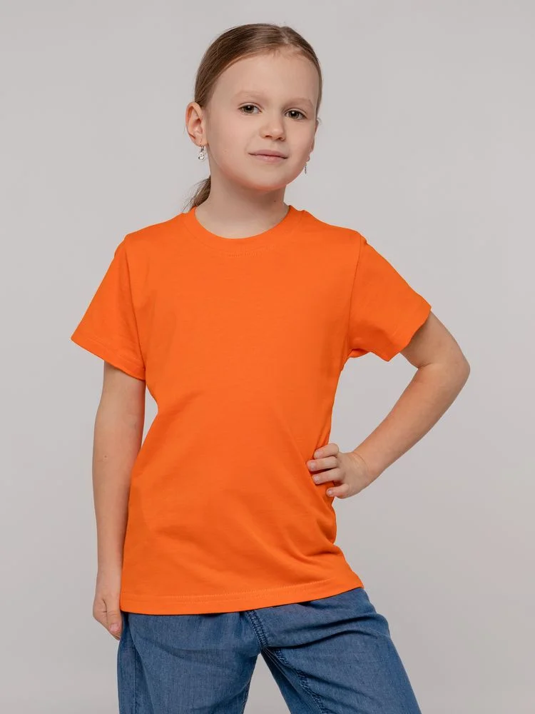 Футболка детская T-Bolka Kids оранжевая - фото 5