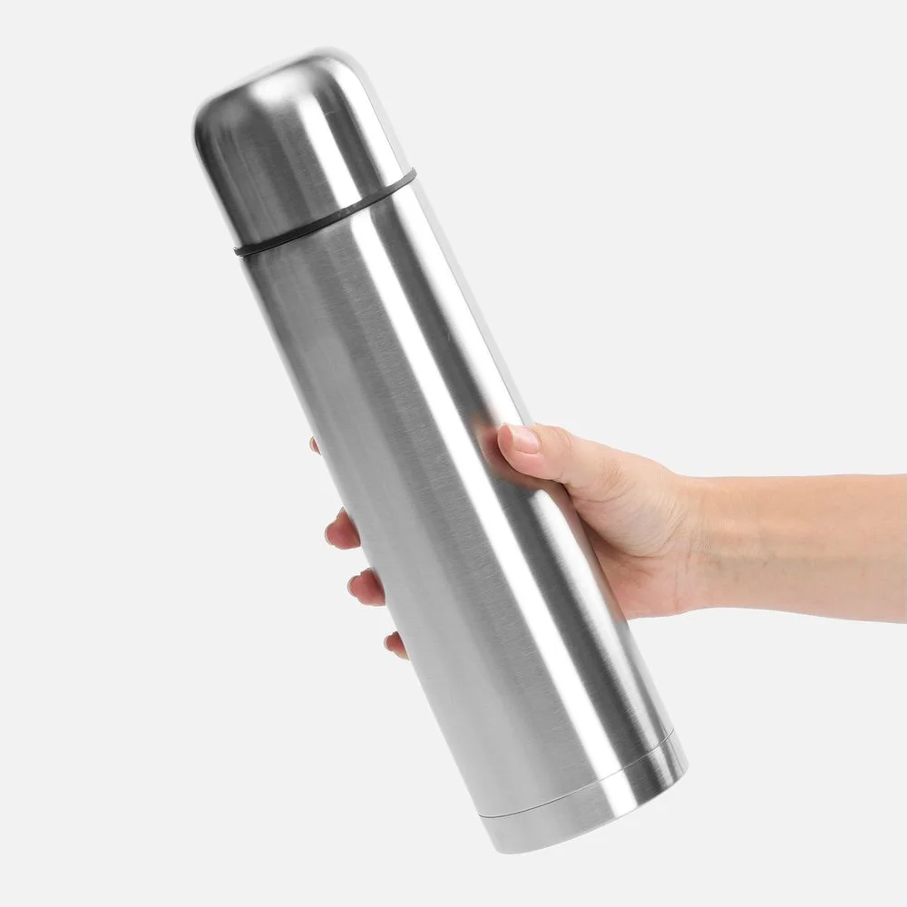 Термос Plain 1000 серебристый - фото 5