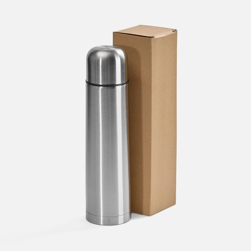 Термос Plain 1000 серебристый - фото 6