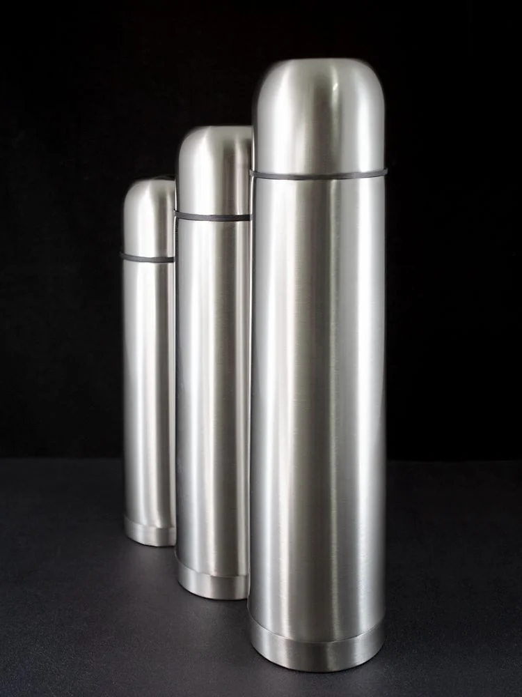 Термос Plain 1000 серебристый - фото 7