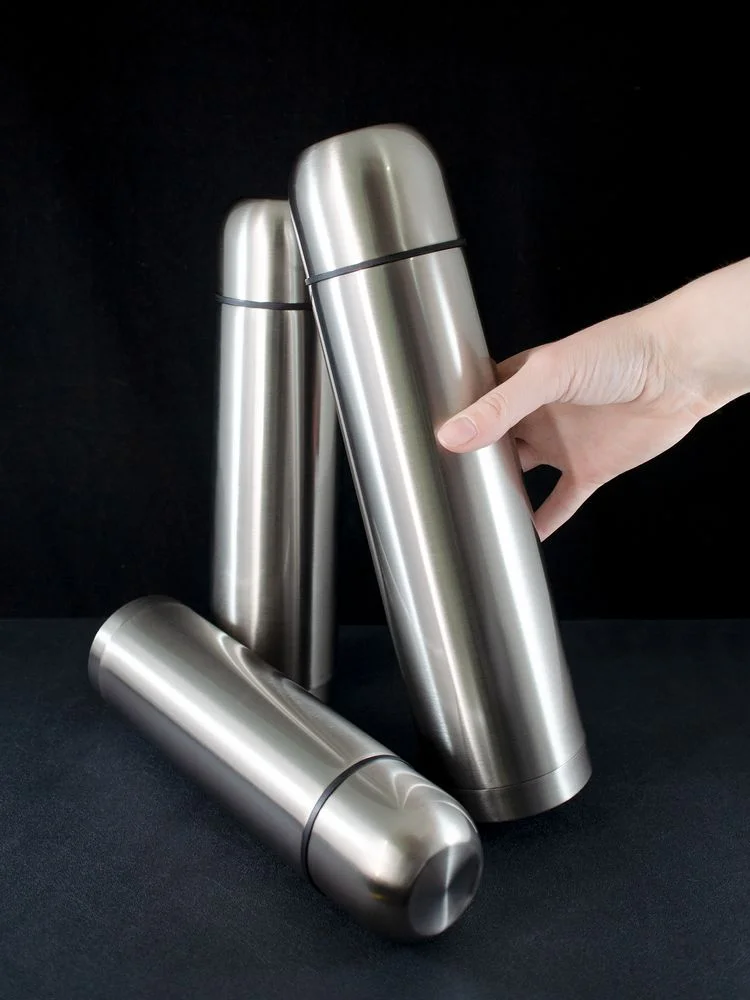 Термос Plain 1000 серебристый - фото 8