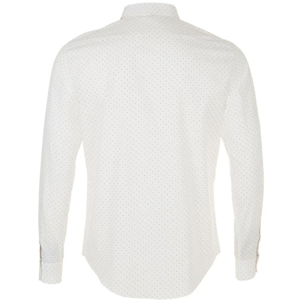 Рубашка мужская Becker Men белая с темно-синим - фото 2