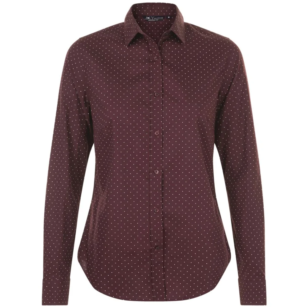 Рубашка женская Becker Women темно с - фото 4