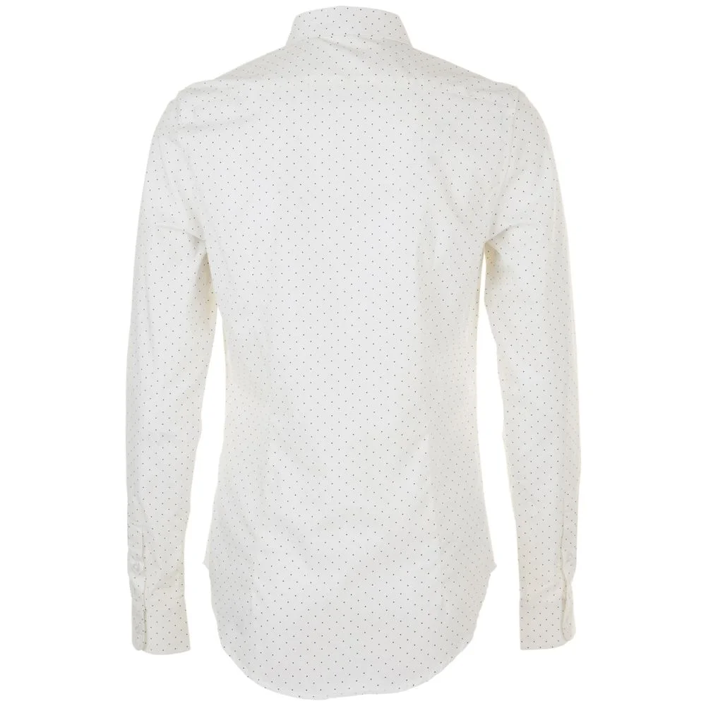 Рубашка женская Becker Women белая с темно-синим - фото 2