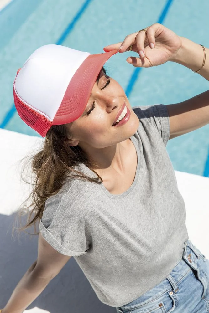 Бейсболка Bubble, темно-синяя с белым - фото 4