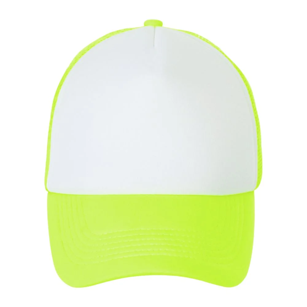 Бейсболка Bubble, желтый неон с белым - фото 2