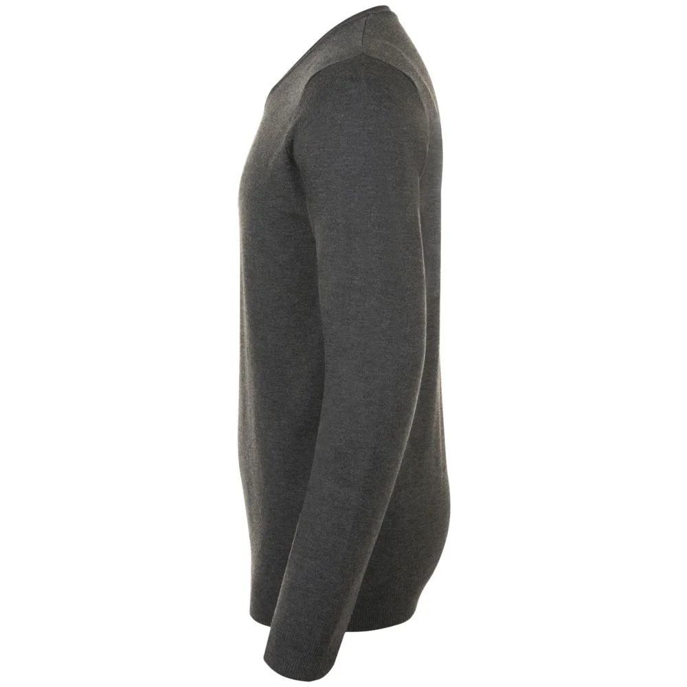 Пуловер мужской Glory Men, черный меланж - фото 3