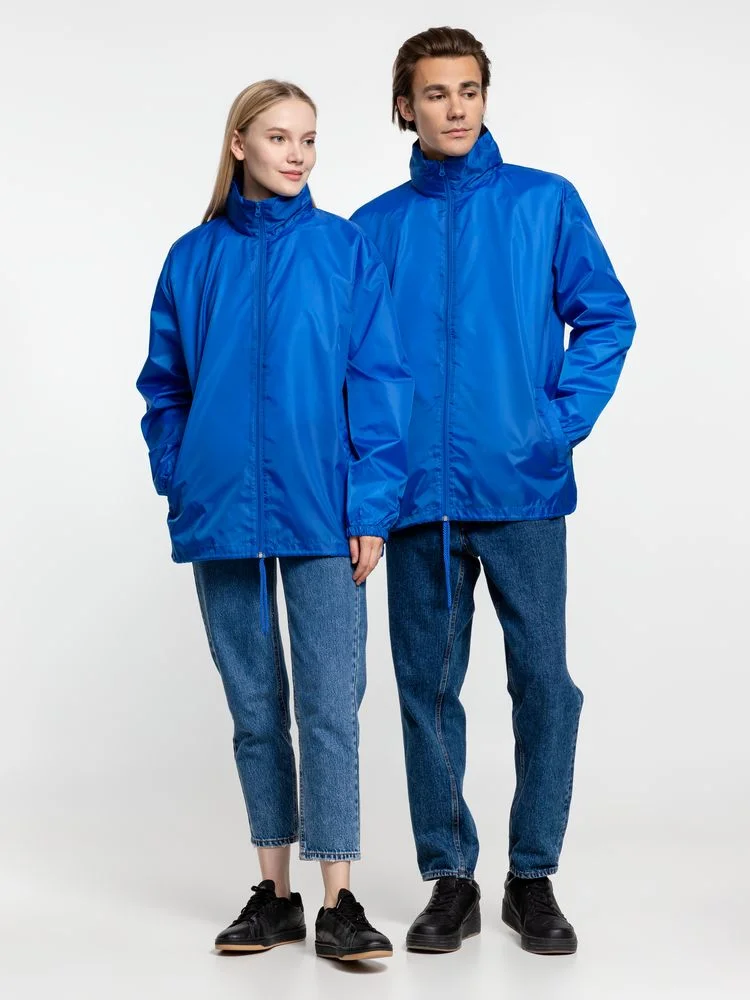 Ветровка унисекс Shift, ярко-синяя - фото 12