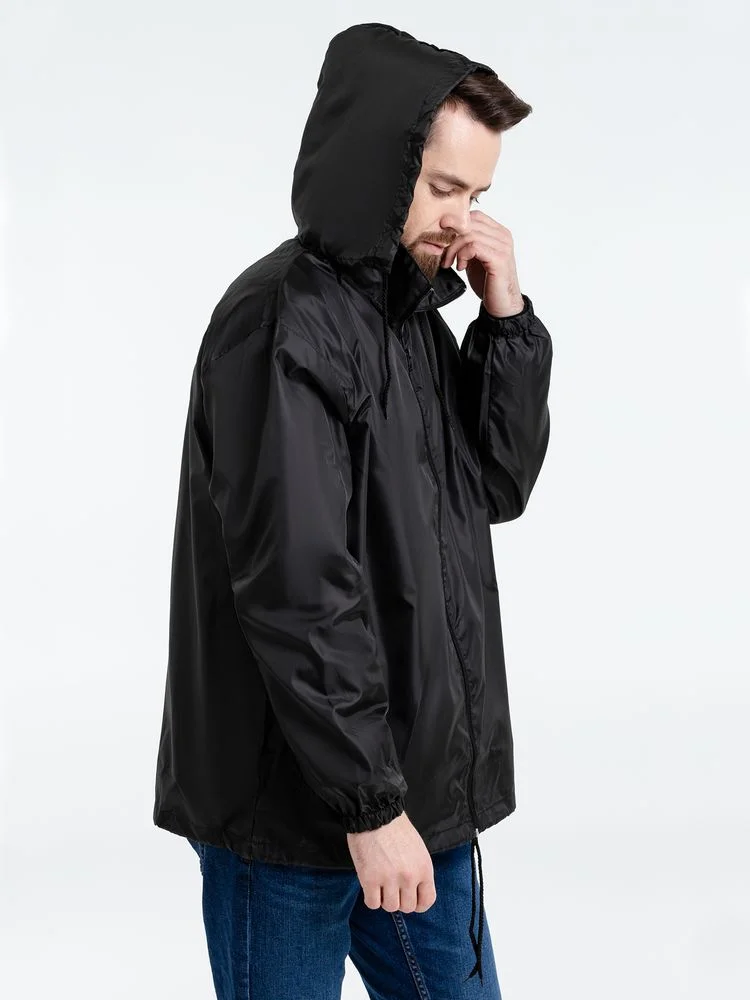 Ветровка унисекс Shift черная - фото 6