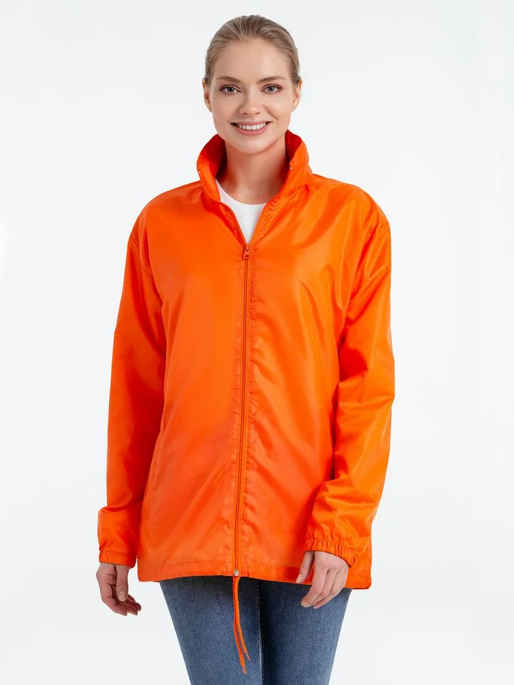 Ветровка унисекс Shift, оранжевая - фото 5